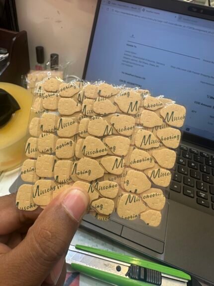 Waterproof nail glue sticker