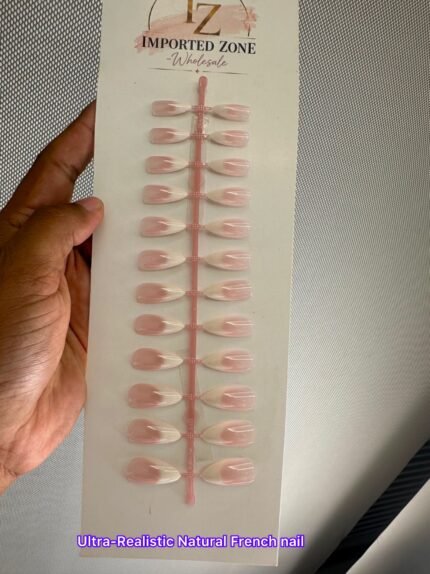 Ultra-Realistic Natural French Nail